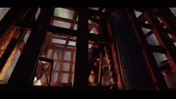 Khajiit bound and abused in a cage