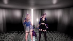 3D Hentai - KDA's riekling fanservice